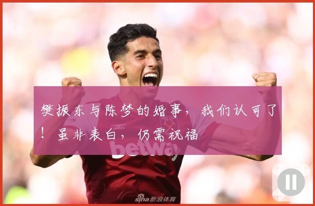 樊振东与陈梦的婚事，我们认可了！虽非表白，仍需祝福